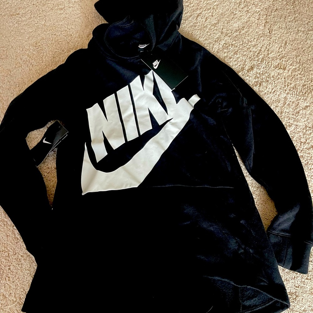 Girls black Nike hoodie